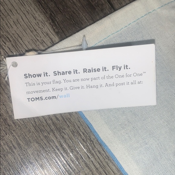 NWT - TOMS Shoes Dust Bag - Picture 5 of 5